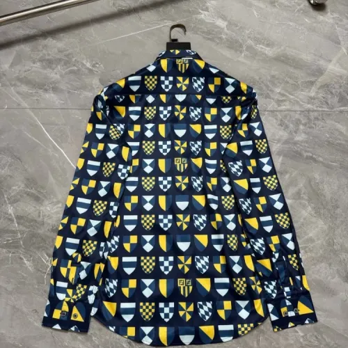 Replica Fendi Shirts Long Sleeved For Men #1470293 $64.00 USD for Wholesale