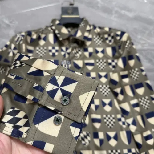 Replica Fendi Shirts Long Sleeved For Men #1470294 $64.00 USD for Wholesale