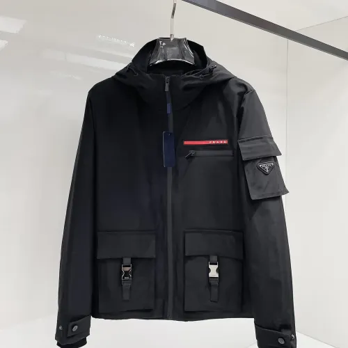 Cheap Prada Jackets Long Sleeved For Men #1470296, $$102.00 USD On Prada Jackets