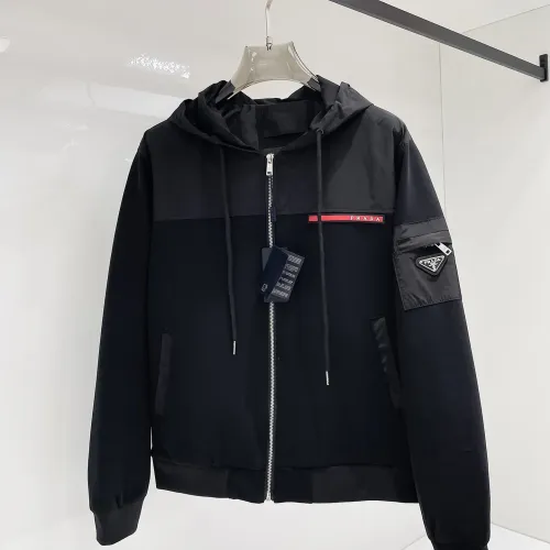 Cheap Prada Jackets Long Sleeved For Men #1470308, $$102.00 USD On Prada Jackets