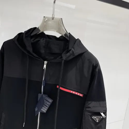 Replica Prada Jackets Long Sleeved For Men #1470308 $102.00 USD for Wholesale