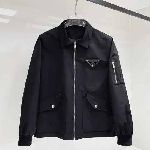 Cheap Prada Jackets Long Sleeved For Men #1470321, $$102.00 USD On Prada Jackets