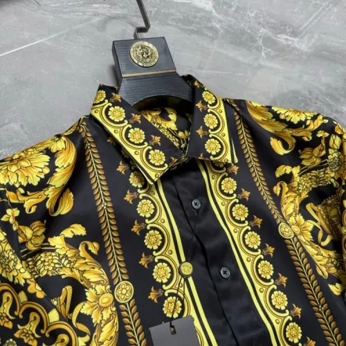 Replica Versace Shirts Long Sleeved For Men #1470346 $64.00 USD for Wholesale