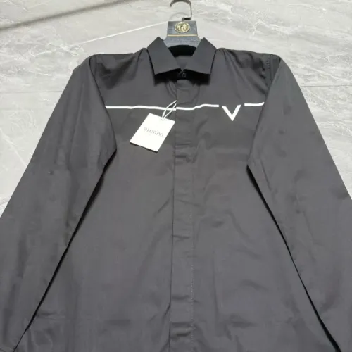 Replica Valentino Shirts Long Sleeved For Men #1470354 $72.00 USD for Wholesale