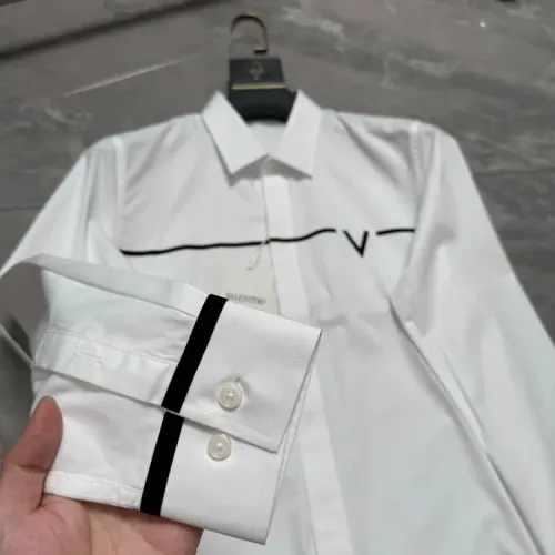 Replica Valentino Shirts Long Sleeved For Men #1470355 $72.00 USD for Wholesale
