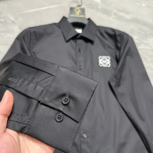 Replica LOEWE Shirts Long Sleeved For Men #1470363 $72.00 USD for Wholesale