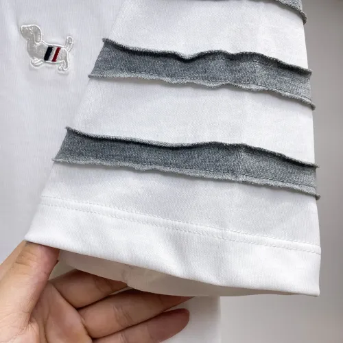 Replica Thom Browne TB T-Shirts Short Sleeved For Men #1470364 $60.00 USD for Wholesale