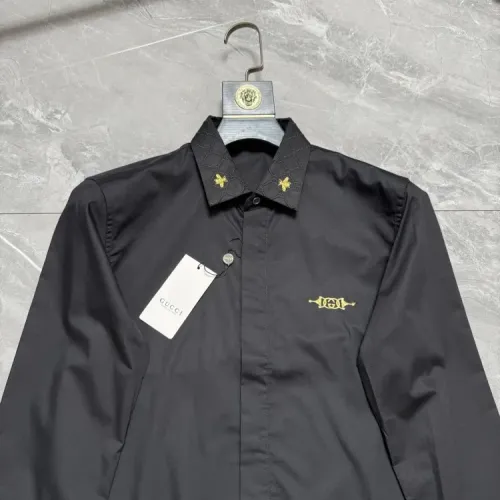 Replica Gucci Shirts Long Sleeved For Men #1470366 $72.00 USD for Wholesale