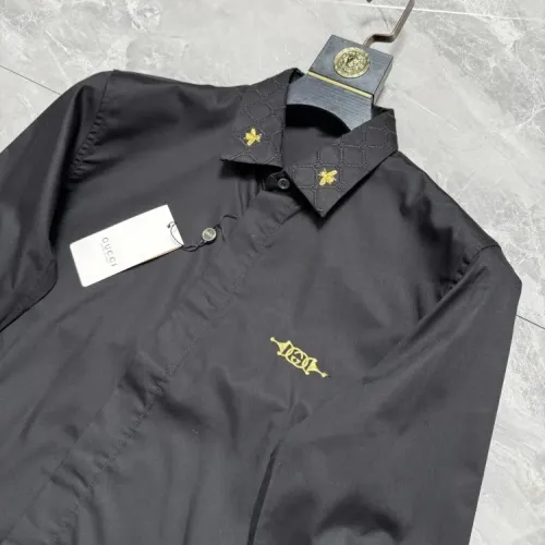 Replica Gucci Shirts Long Sleeved For Men #1470366 $72.00 USD for Wholesale