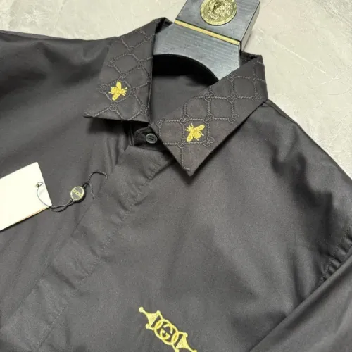 Replica Gucci Shirts Long Sleeved For Men #1470366 $72.00 USD for Wholesale