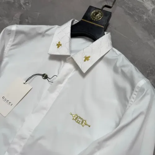 Replica Gucci Shirts Long Sleeved For Men #1470367 $72.00 USD for Wholesale