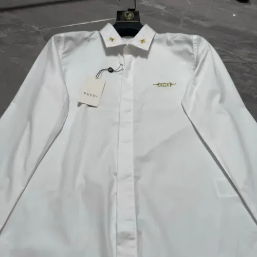 Replica Gucci Shirts Long Sleeved For Men #1470367 $72.00 USD for Wholesale