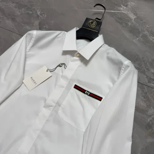 Replica Gucci Shirts Long Sleeved For Men #1470368 $72.00 USD for Wholesale