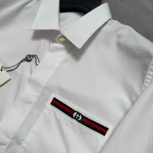 Replica Gucci Shirts Long Sleeved For Men #1470368 $72.00 USD for Wholesale