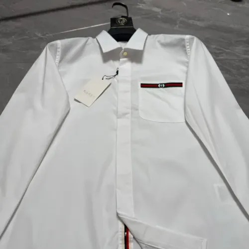 Replica Gucci Shirts Long Sleeved For Men #1470368 $72.00 USD for Wholesale