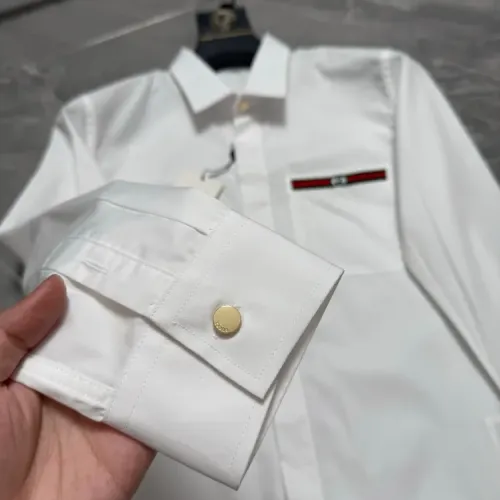 Replica Gucci Shirts Long Sleeved For Men #1470368 $72.00 USD for Wholesale