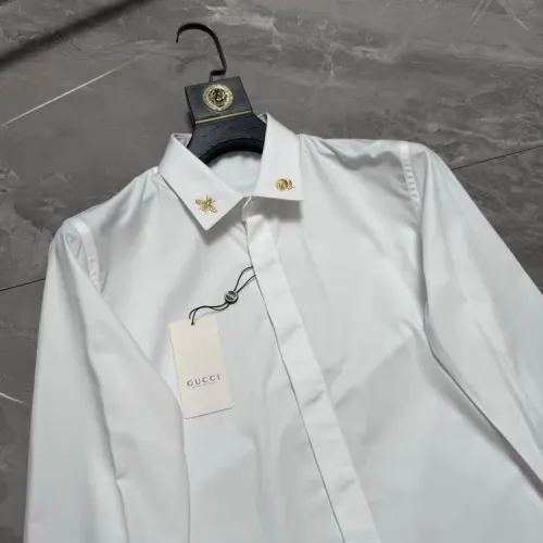 Replica Gucci Shirts Long Sleeved For Men #1470369 $72.00 USD for Wholesale