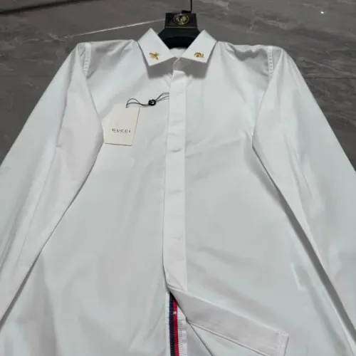 Replica Gucci Shirts Long Sleeved For Men #1470369 $72.00 USD for Wholesale