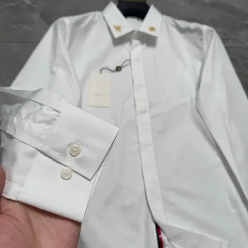 Replica Gucci Shirts Long Sleeved For Men #1470369 $72.00 USD for Wholesale