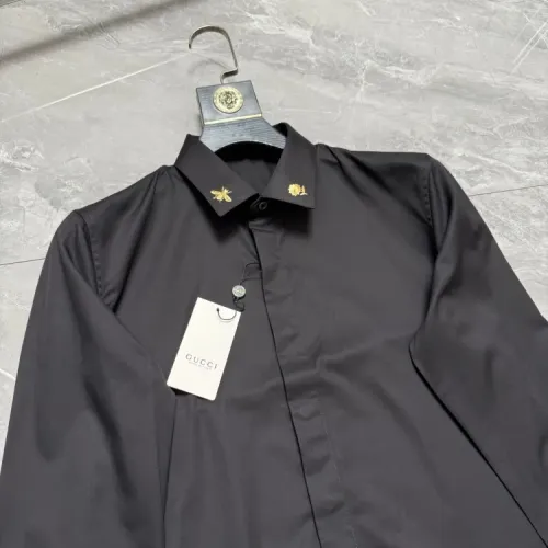 Replica Gucci Shirts Long Sleeved For Men #1470370 $72.00 USD for Wholesale