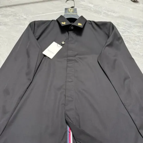 Replica Gucci Shirts Long Sleeved For Men #1470370 $72.00 USD for Wholesale