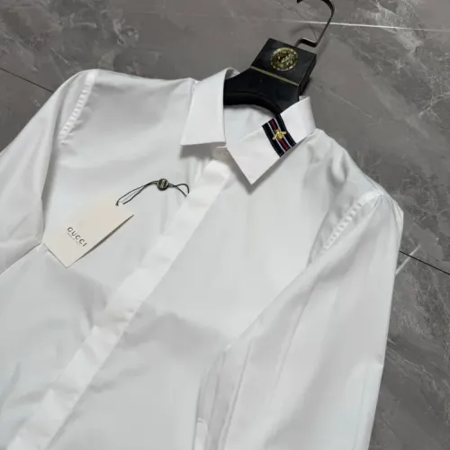Replica Gucci Shirts Long Sleeved For Men #1470373 $72.00 USD for Wholesale