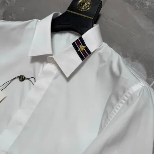 Replica Gucci Shirts Long Sleeved For Men #1470373 $72.00 USD for Wholesale