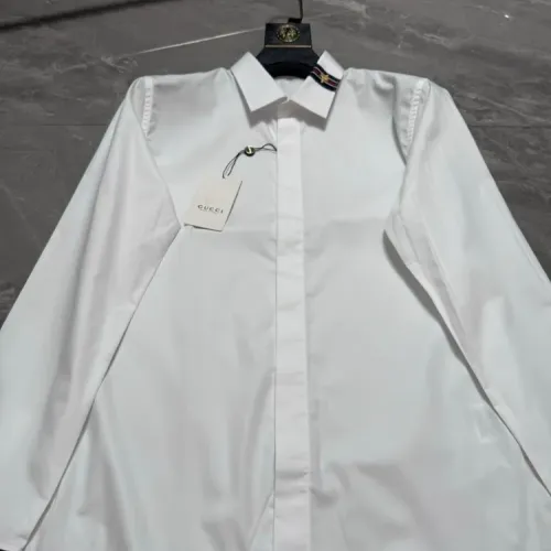 Replica Gucci Shirts Long Sleeved For Men #1470373 $72.00 USD for Wholesale