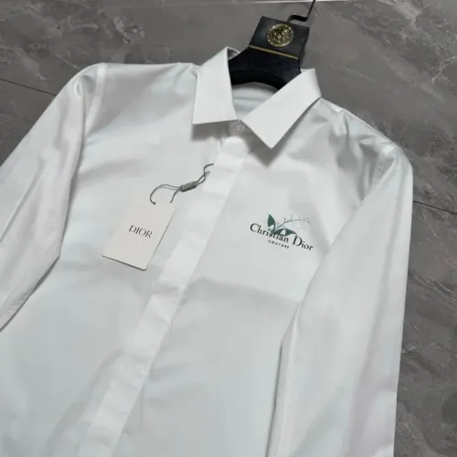 Replica Christian Dior Shirts Long Sleeved For Men #1470398 $72.00 USD for Wholesale