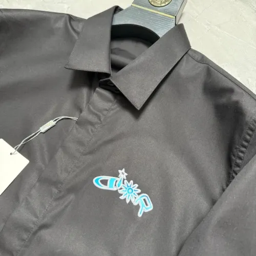 Replica Christian Dior Shirts Long Sleeved For Men #1470401 $72.00 USD for Wholesale