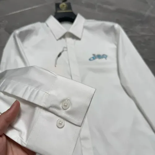 Replica Christian Dior Shirts Long Sleeved For Men #1470402 $72.00 USD for Wholesale