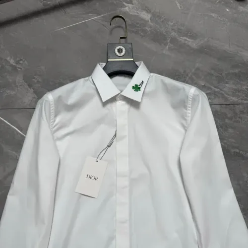 Replica Christian Dior Shirts Long Sleeved For Men #1470403 $72.00 USD for Wholesale