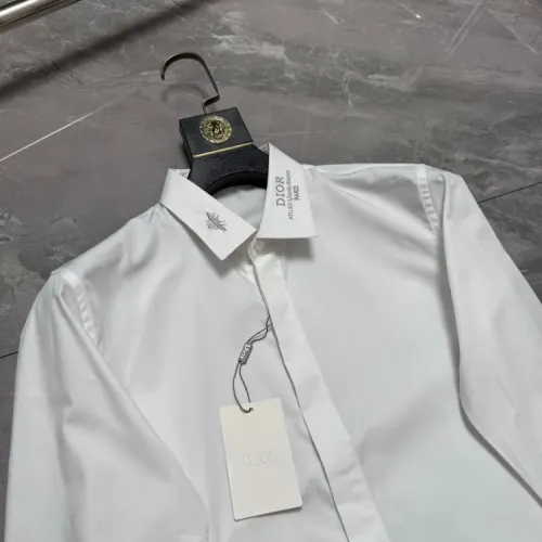 Replica Christian Dior Shirts Long Sleeved For Men #1470405 $72.00 USD for Wholesale