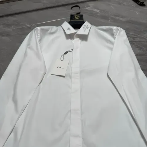 Replica Christian Dior Shirts Long Sleeved For Men #1470405 $72.00 USD for Wholesale