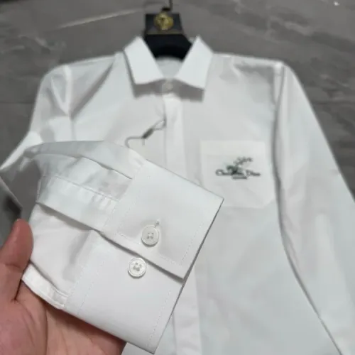 Replica Christian Dior Shirts Long Sleeved For Men #1470412 $72.00 USD for Wholesale