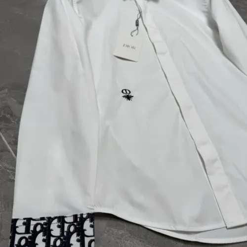 Replica Christian Dior Shirts Long Sleeved For Men #1470418 $72.00 USD for Wholesale