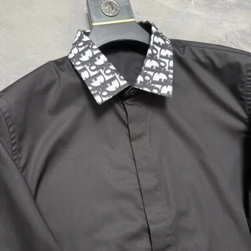 Replica Christian Dior Shirts Long Sleeved For Men #1470420 $72.00 USD for Wholesale