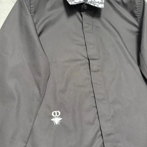 Replica Christian Dior Shirts Long Sleeved For Men #1470420 $72.00 USD for Wholesale