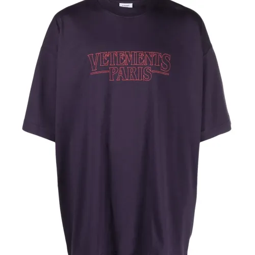 Cheap VETEMENTS T-Shirts Short Sleeved For Unisex #1470449, $$36.00 USD On VETEMENTS T-Shirts