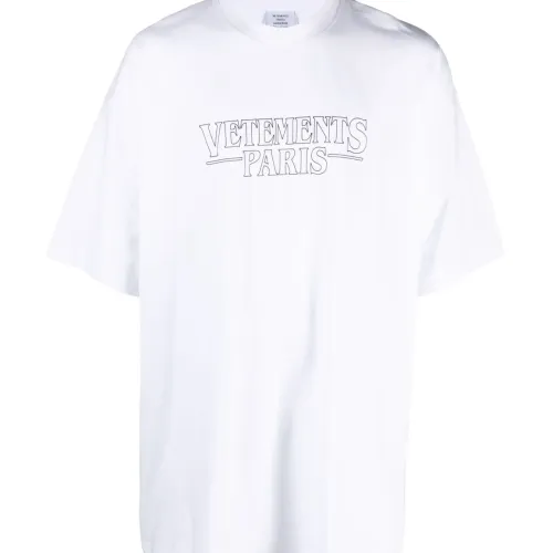 Cheap VETEMENTS T-Shirts Short Sleeved For Unisex #1470451, $$36.00 USD On VETEMENTS T-Shirts