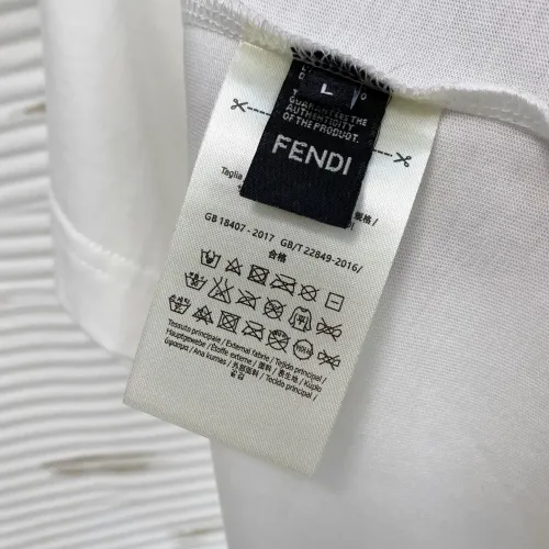 Replica Fendi T-Shirts Short Sleeved For Men #1470477 $60.00 USD for Wholesale