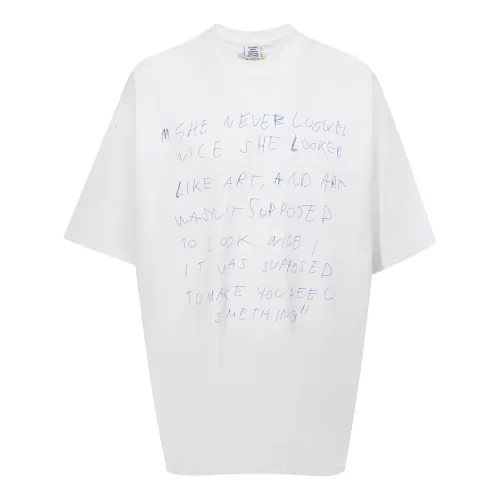 Cheap VETEMENTS T-Shirts Short Sleeved For Unisex #1470496, $$36.00 USD On VETEMENTS T-Shirts