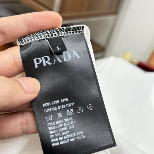 Replica Prada T-Shirts Short Sleeved For Men #1470533 $60.00 USD for Wholesale