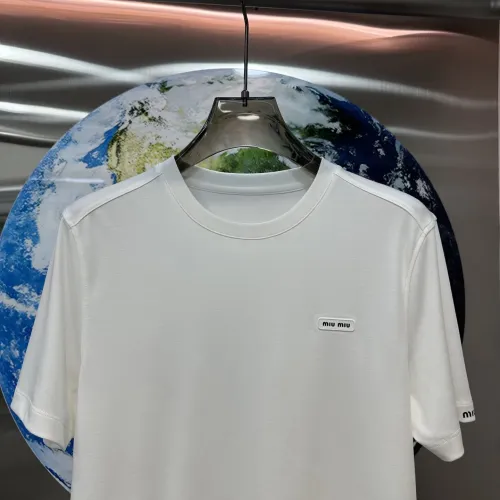 Replica MIU MIU T-Shirts Short Sleeved For Men #1470545 $72.00 USD for Wholesale