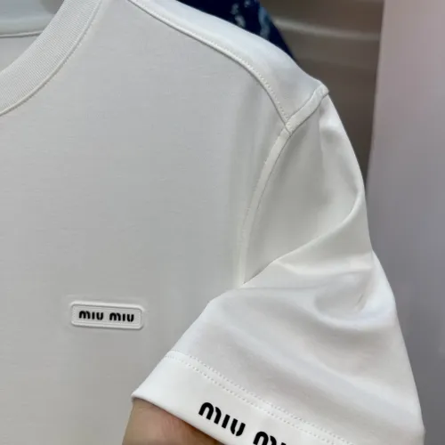 Replica MIU MIU T-Shirts Short Sleeved For Men #1470545 $72.00 USD for Wholesale