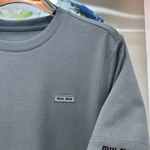 Replica MIU MIU T-Shirts Short Sleeved For Men #1470546 $72.00 USD for Wholesale