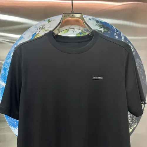 Replica MIU MIU T-Shirts Short Sleeved For Men #1470547 $72.00 USD for Wholesale