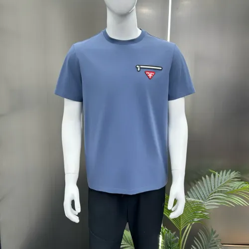 Replica Prada T-Shirts Short Sleeved For Men #1470548 $64.00 USD for Wholesale