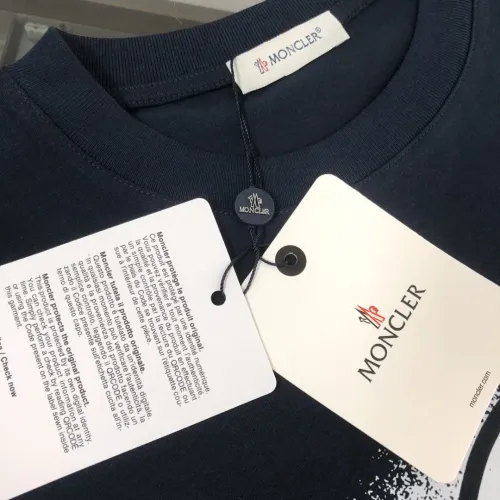 Replica Moncler T-Shirts Short Sleeved For Unisex #1470559 $56.00 USD for Wholesale