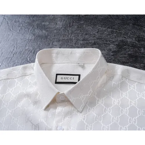 Replica Gucci Shirts Long Sleeved For Men #1470571 $48.00 USD for Wholesale